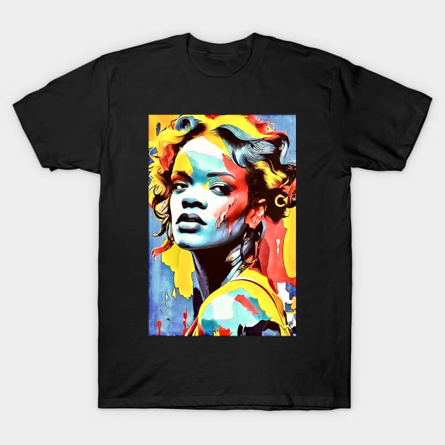 Rihanna T-Shirt by Zamart20